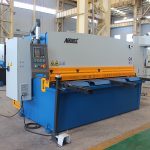 QC11y-16X3200 cnc κοπής ανοξείδωτο χάλυβα αυτόματη υδραυλική σιδερένια πλάκα κοπής μηχανή κοπής με E21