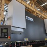 CNC NC αυτόματη ηλεκτρική υδραυλική οριζόντια γραμμή χάλυβα χάλυβα λαμαρίνα κοπή και κάμψη πρέσα μηχάνημα τιμή πώλησης για την πώληση